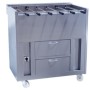 Grill Charbon de Bois Rodizio Monophase 700 Simple Grelhaço