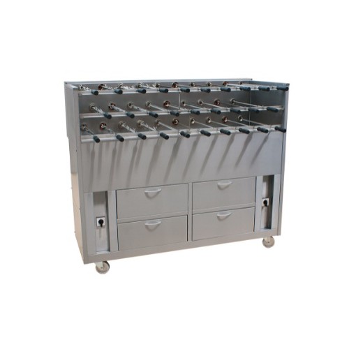 Grill Charbon de Bois Rodizio Monophase 700 Triple Grelhaço