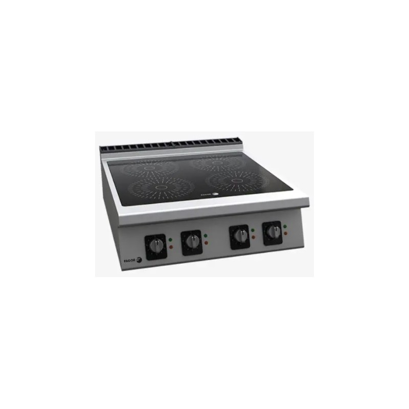 Fourneau de cuisson a induction 4 bruleurs Fagor