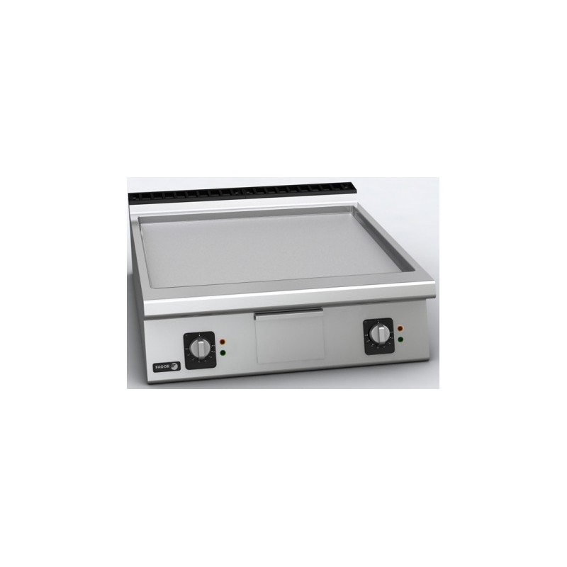 Plaque electrique lisse/Surface chromee Fagor