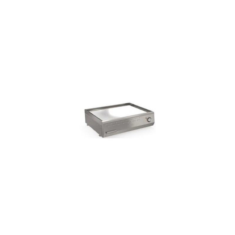 Plaque electrique lisse en chrome MIRROR