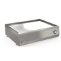 Plaque electrique lisse en chrome MIRROR