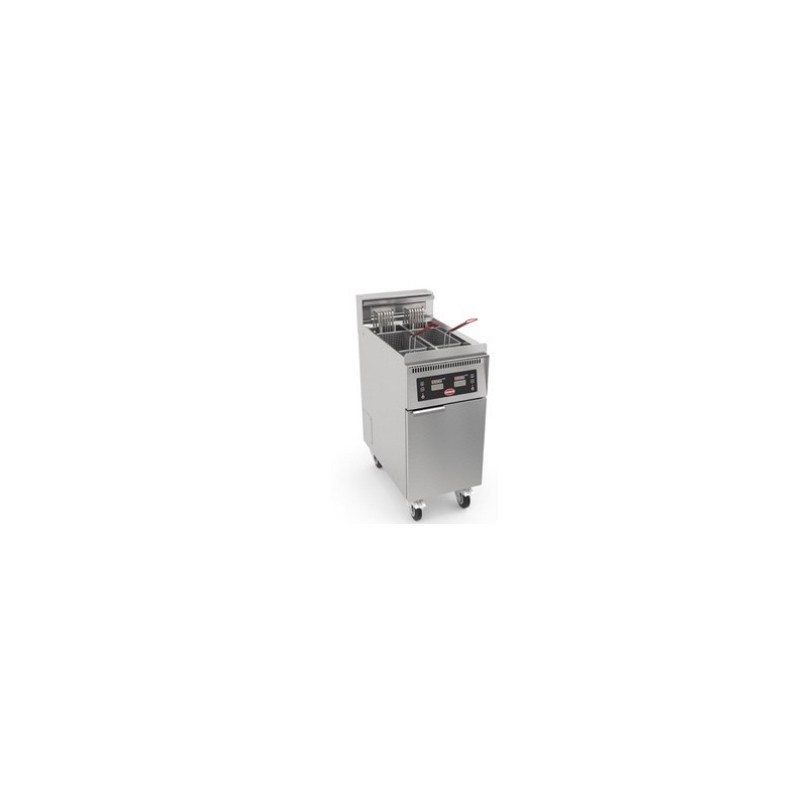 Friteuse electrique double a systeme filtrage 17Kw MIRROR