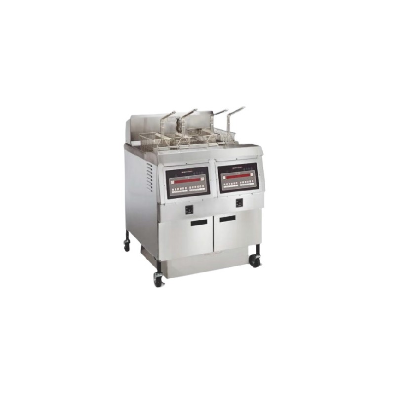 Friteuse haut rendement a gaz 2 cuves 1000/8000 HENNY PENNY
