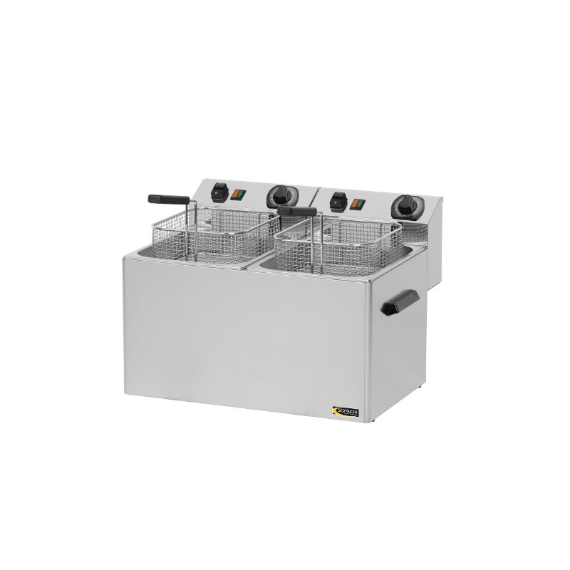 Friteuse electrique 2 cuves 16L SOFINOR
