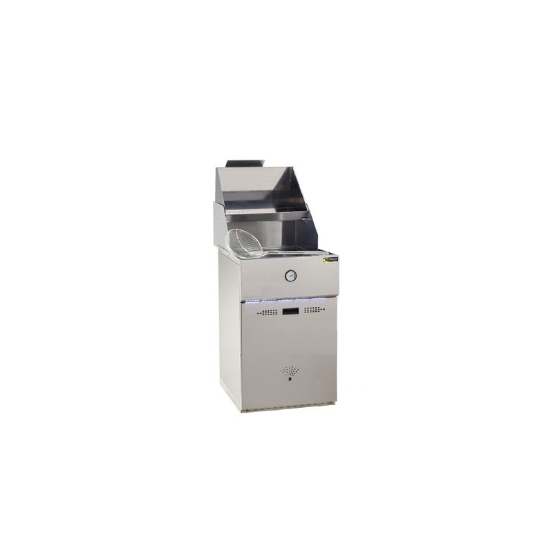 Friteuse gaz 1 cuve ronde 15L défi SOFINOR
