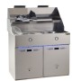 Friteuse gaz 2 cuves rondes 2x15L défi SOFINOR