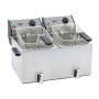 Friteuse électrique double cuve 2 x 8 L ROLLER GRILL