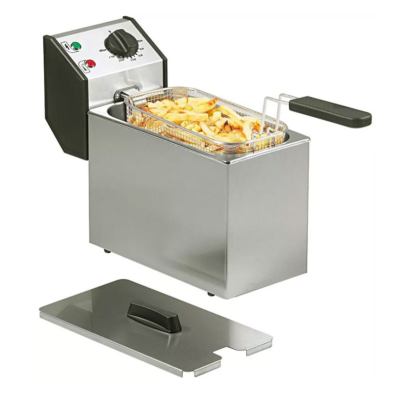 Friteuse électrique 1 cuve de 5 L ROLLER GRILL