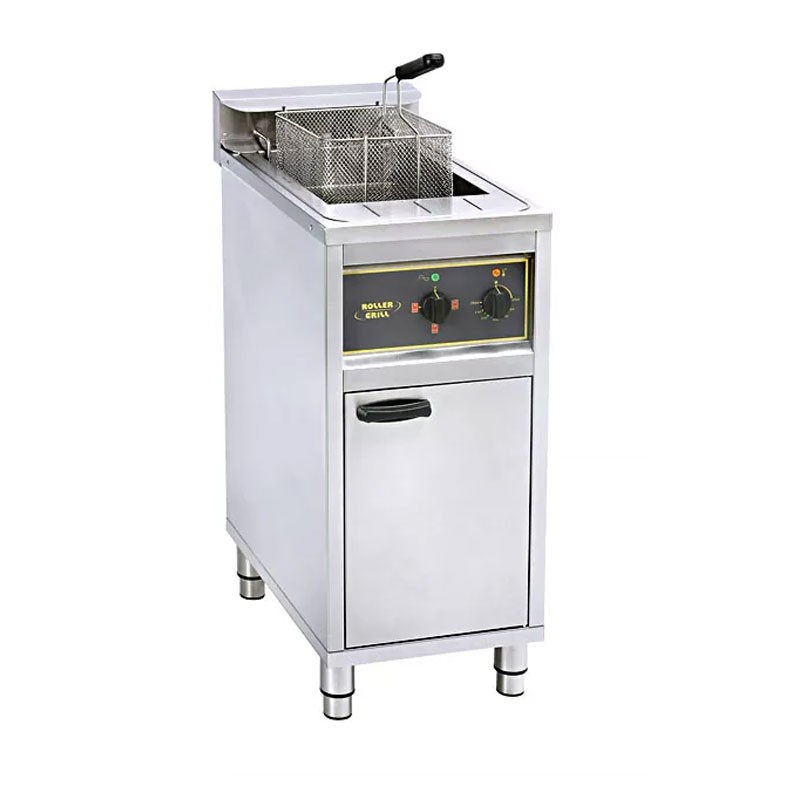 Friteuse électrique sur coffre - 1 cuve de 16 L ROLLER GRILL