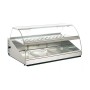 Vitrine de marché chauffante et ventilée - 3 GN 1/1 ROLLER GRILL