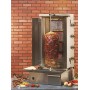 Machine kebab gaz - Broche 800 mm - 40 kg de viande ROLLER GRILL