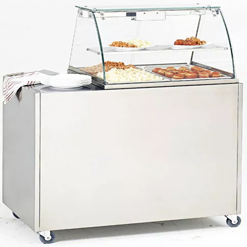 Meuble support tout inox pour BMV 2 ROLLER GRILL