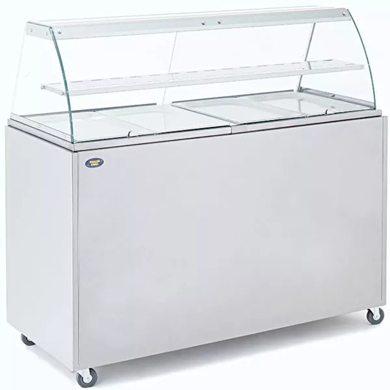 Meuble support tout inox pour BMV 4 ROLLER GRILL