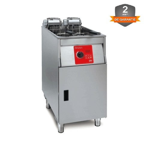 Friteuse électrique Monocuve 2 Paniers - L 400mm Frifri