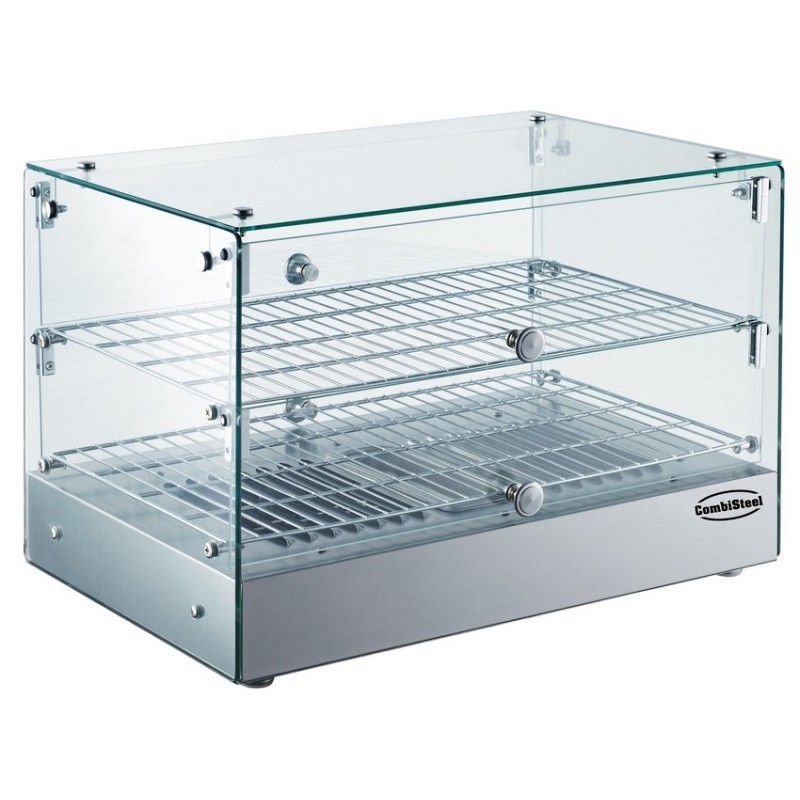 Vitrine chauffante 50L COMBISTEEL