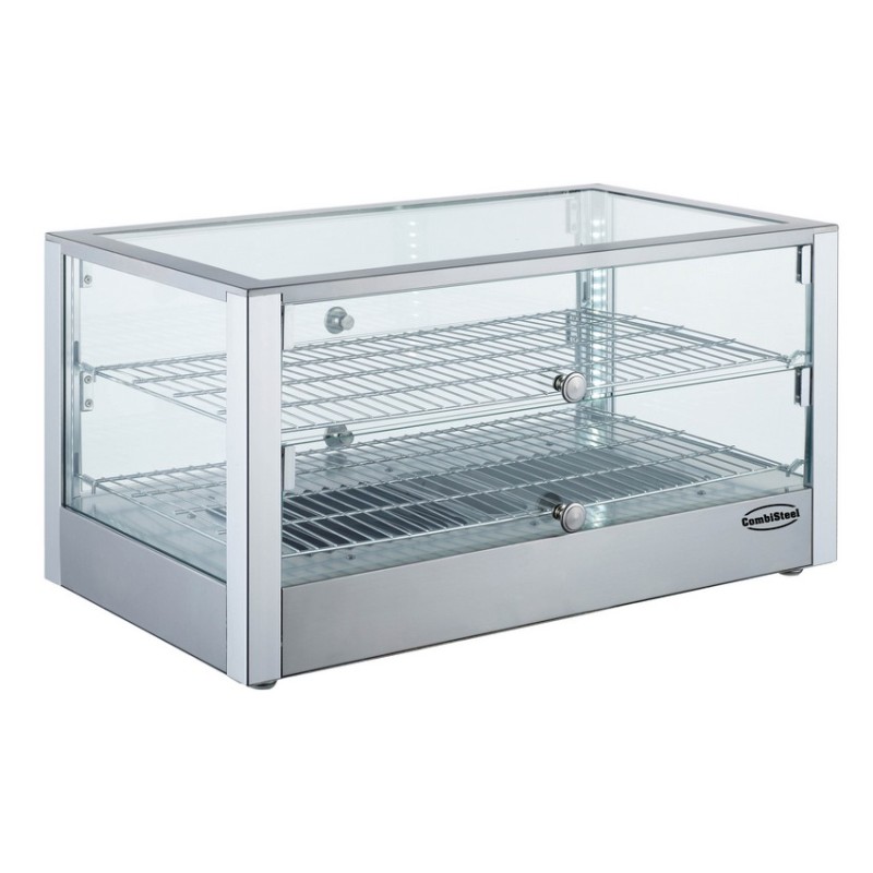 Vitrine chauffante 80L COMBISTEEL