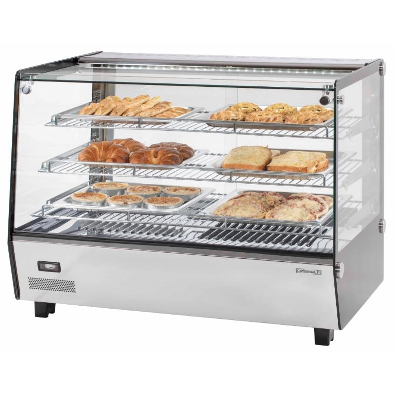 Vitrine chauffante encastrée 160L CASSELIN