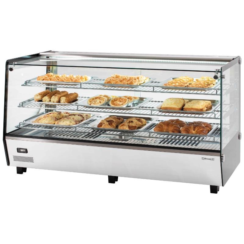 Vitrine chauffante encastrée 200L CASSELIN