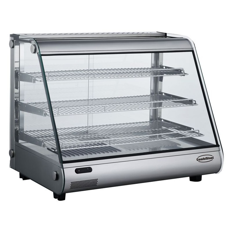 VITRINE CHAUFFANTE 160L COMBISTEEL
