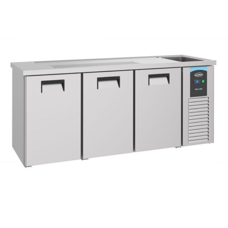 REFROIDISSEUR DE BIÈRE 3 PORTES 1R COMBISTEEL