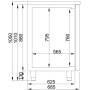 REFROIDISSEUR DE BIÈRE 3 PORTES 1L COMBISTEEL