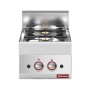 Cuisinière gaz 2 feux vifs 400x650 mm DIAMOND