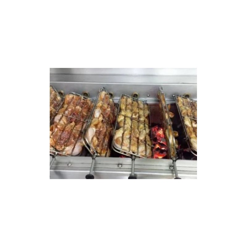 Grill barbecues à 6 grilles rotatives