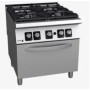 Fourneau gaz avec four 6 feux 14KW Fagor