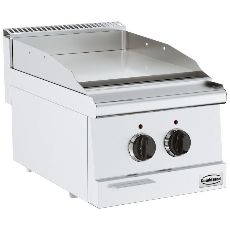 BASE 600 PLAQUES GRILL A ÉL. CHROME COMBISTEEL