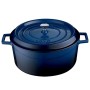 LAVA POÊLE À FRIRE EN FONTE Ø32 BLEU COMBISTEEL