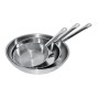 POÊLE À FRIRE EN ACIER INOX ø32 4L COMBISTEEL