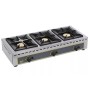 Réchaud gaz professionnel - 3 feux (7 + 7 + 7 kW) ROLLER GRILL