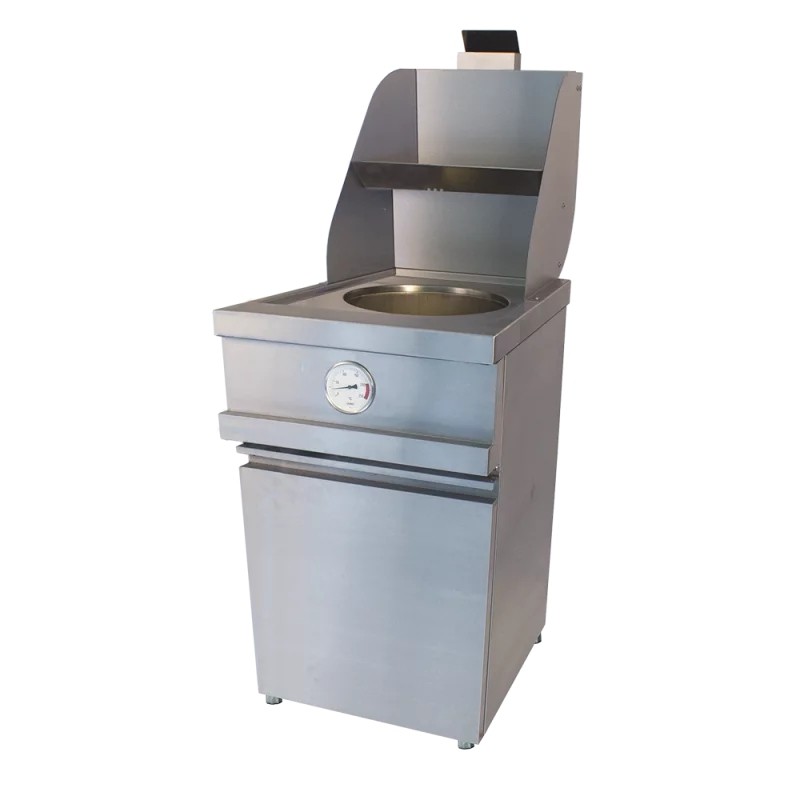 Friteuse gaz 1 cuve rondes BERTRAND