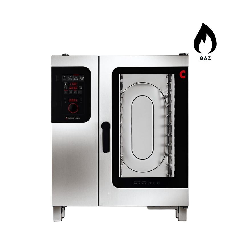 Four mixte Gaz Maxx Pro easyDial - 10+1 niveaux GN 1/1 avec chaudière Convotherm