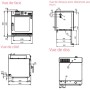 Four mixte Électrique Mini Standard - 6 niveaux GN 2/3 Convotherm