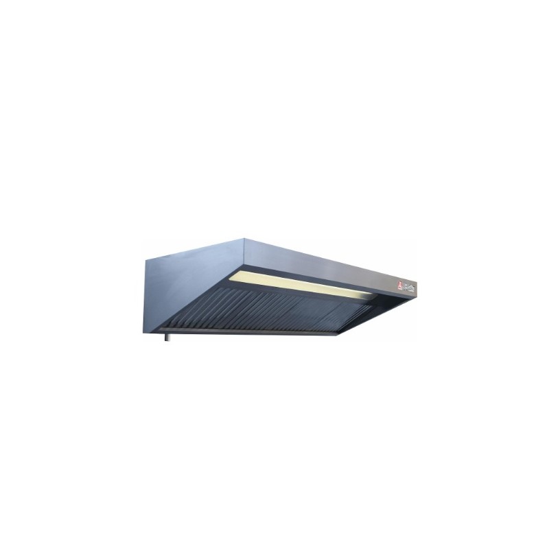 Hotte murale compléte largeur 2500mm BERTRAND