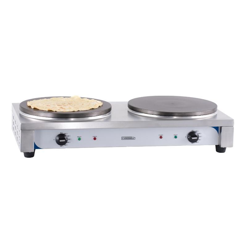 Crêpière double 35 électrique CASSELIN