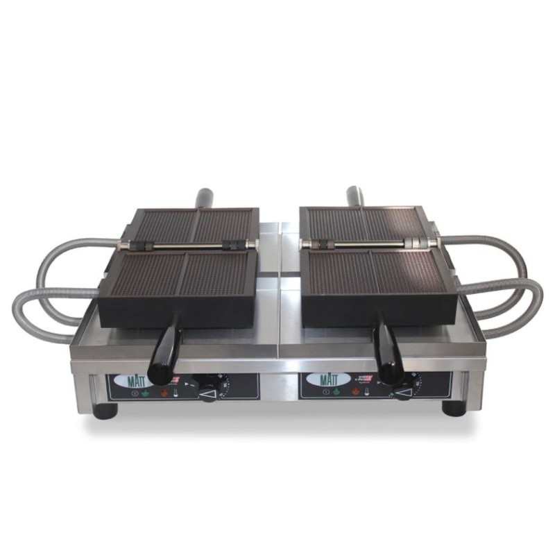 Gaufrier double gamme 180 - 16x28 Fine Krampouz KRAMPOUZ
