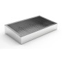 BAC À GLACE PILÉE INCLINÉ 3/1 GN AISI 304 VIDANGE CÔTÉ FONCTIONNEMENT COMBISTEEL