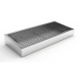 BAC À GLACE PILÉE INCLINÉ 4/1 GN AISI 304 VIDANGE CÔTÉ FONCTIONNEMENT COMBISTEEL