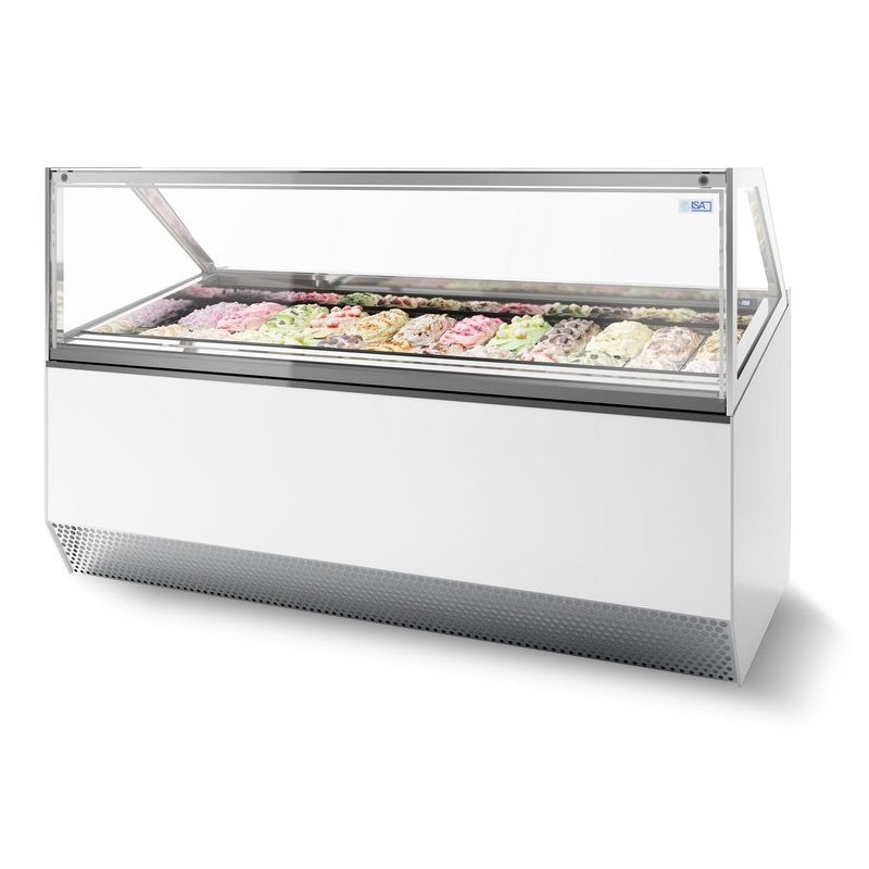 VITRINE À CREME GLACÉE MILLENIUM 24 *TRANSPORT SUR DEMANDE* COMBISTEEL