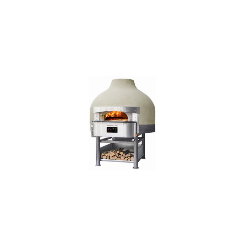 Four combine bois 8 pizzas VOLCAN BASE MORELLO FORNI