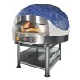 Four rotatif Gaz 14 pizzas coupole MOSAÏQUE MORELLO FORNI
