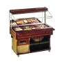 Buffet mural réfrigéré 4 x GN1/1 DIAMOND DIAMOND