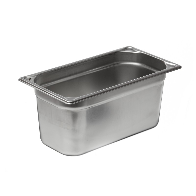 Bac Gastronorme Inox GN 1/3 Prof. 100 mm