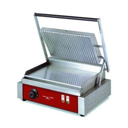 Appareil à panini fonte mixte simple ROLLER GRILL