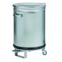 Poubelle inox 50 Litres DIAMOND
