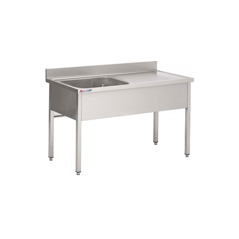 Plonge Inox Largeur 1000 mm - 1 Bac à Gauche