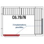 Chambre froide (C6.7B/N)